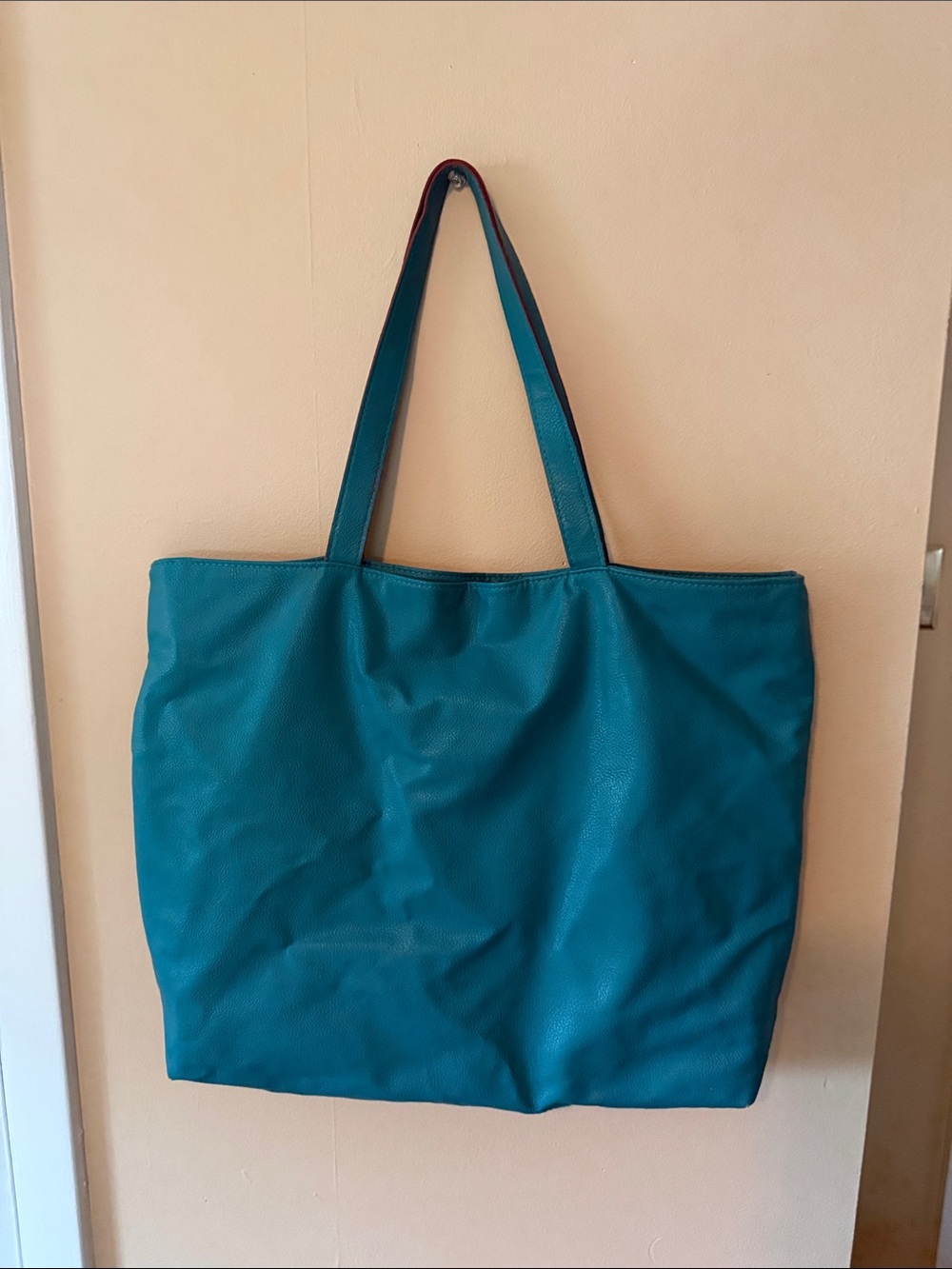 Teal Tote Bag – Everyday Women’s Shoulder Bag